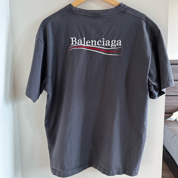 Pre-owned Balenciaga classic logo Tee - Picture 2 of 4